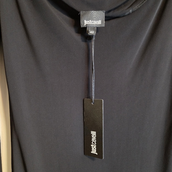 Just Cavalli Black Long Sleeve Dress - Picture 3 of 7